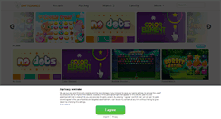 Desktop Screenshot of m.softgames.de